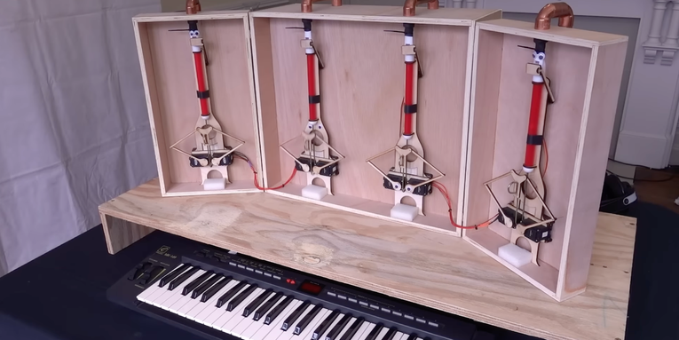 Watch this robotic slide whistle quartet belt out Smash Mouth’s ‘All Star’